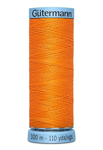 Hilo de seda pura Gutermann 100m color 350 miniatura 1