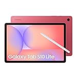 Samsung Galaxy Tab S10 Lite, AI Tablet, 6GB Memory, 256GB Storage, 10.9" 90Hz display, S Pen Included, Long Battery Life, Red, 3 Year Samsung Extended Warranty (UK Version)
