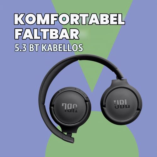 JBL Tune 520BT Bluetooth Wireless On-Ear Headphones White EU – Ansicht 6