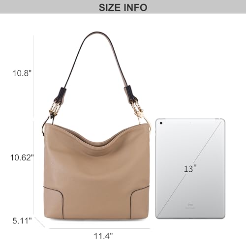 Image of Montana West Hobo Bags for Women Top Handle Satchel Shoulder Purse Bucket Handbag