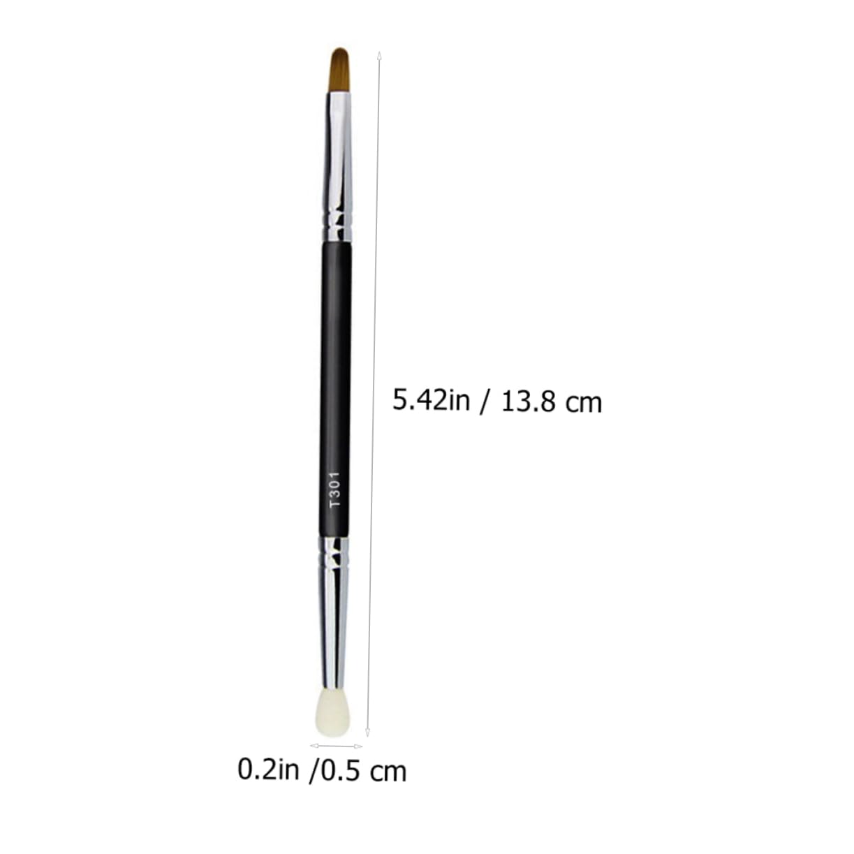 VICASKY Concealer Brush Set Double-ended Makeup Tool Portable for Cosmetics Great for Beginners