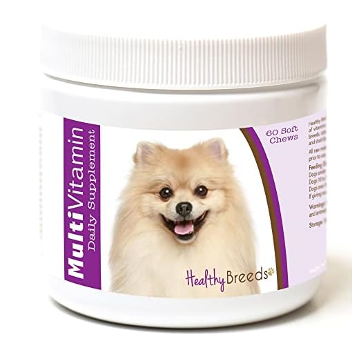 Healthy Breeds Pomeranian Multi-Vitamin Soft Chews 60 Count
