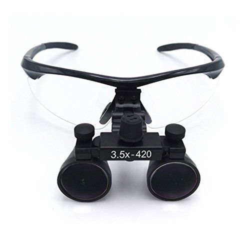 Amazon.co.jp: Doc.Royal双眼ルーペ 3.5X拡大鏡+LED ライト+アルミ