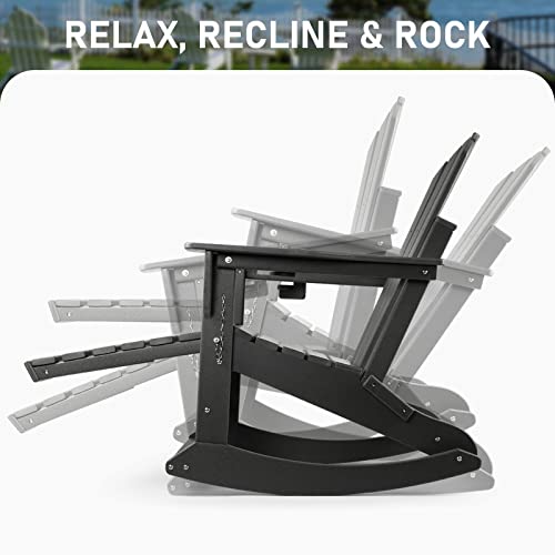 Adirondack Chair With Ottoman,Folding Adirondack Chairs,Rocking Adirondack Chair With Cup Holder,Adirondack Chairs Weather Resistant,Fire Pit Chairs,Plastic Adirondack Chairs For Adults,350 Lbs #TOP5