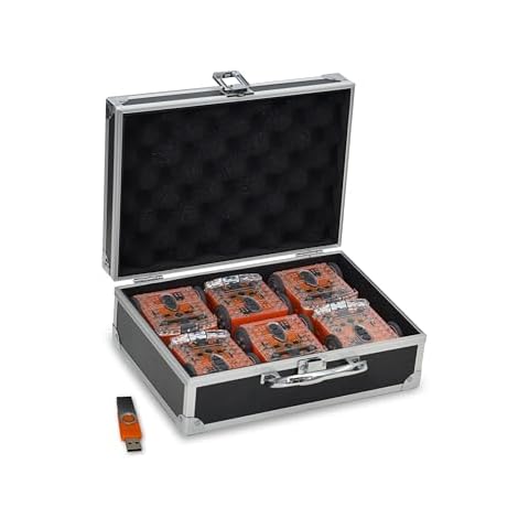 Contempo Views Edison Robot V3 Programmable Educational Bot STEM Coding Kit. Includes Carrying Case and USB with Resources & Lesson Plans for Teachers (Group) Cover