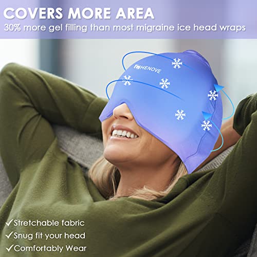 Chenove Yoga Silk Eyes Bag, Eye Compress Cold Therapy, Yoga & Stress Relief For Headache, Migraine Relief Cap For Tension, Puffy Eyes, Sinus & Stress, Pain Relief #TOP3