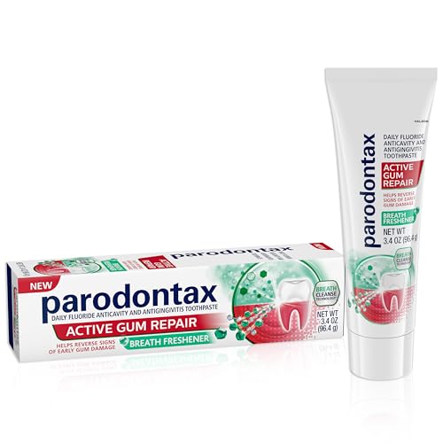 Parodontax Active Gum Repair Breath Freshener Toothpaste, 3.4 oz