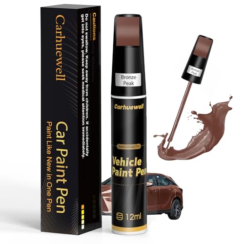 Image of Bronze Touch Up Paint for Cars, Car Scratch Repair Pen, Car Paint Touch Up Pen Auto Scratches Remover Easy to Use and Quick Fix(Bronze Peak)