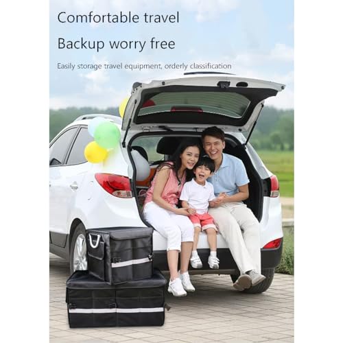 Sac rangement camping robuste en gris 55L avec compartiments renforcés - 4