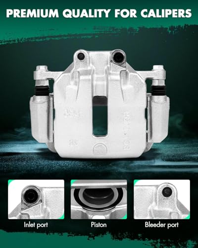 Image of SCITOO 18B5271 Front Right Disc Brake Caliper Assembly w /Bracket For Buick For Allure /For Cascada /For LaCrosse /For Regal,For Chevy For Equinox /For Impala /For Malibu,For GMC For Terrain