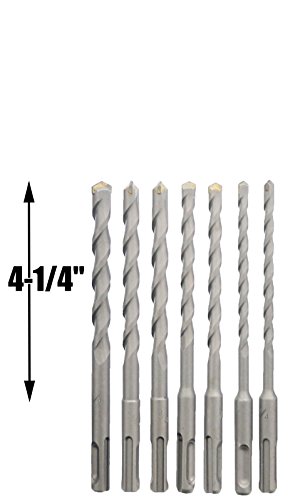 Steel Dragon Tools 20 Piece Sds Rotary Hammer Concrete Masonry Carbide Tipped Drill Bit Set Fit Milwaukee® Hilti® Bosch® #TOP4