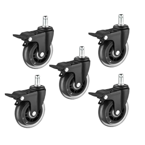 Roue universelle M11x22 anti-rayure et silencieuse pour réparer une chaise de bureau bloquée