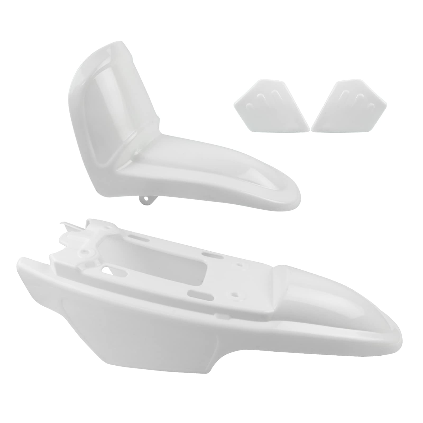 FLYPIG PW50 - Kit de depósito de gas de plástico para Yamaha PY50 PW 50 | Peewee50 - Bicicletas para niños, color blanco