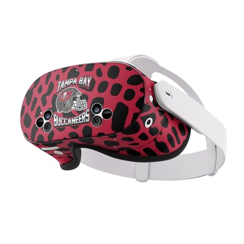 Protection Meta Quest 3S NFL Buccaneers contre rayures vinyle autocollant