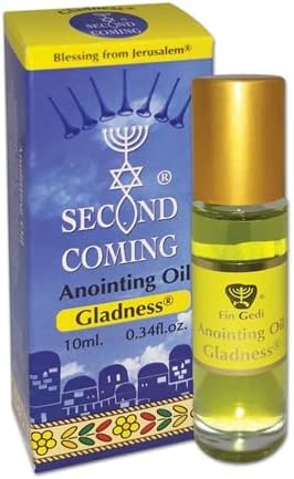 Ein Gedi - Israel Original Second Coming Anointing Oil - 0.34 Fl.Oz (10ml) (Lion of Judah)