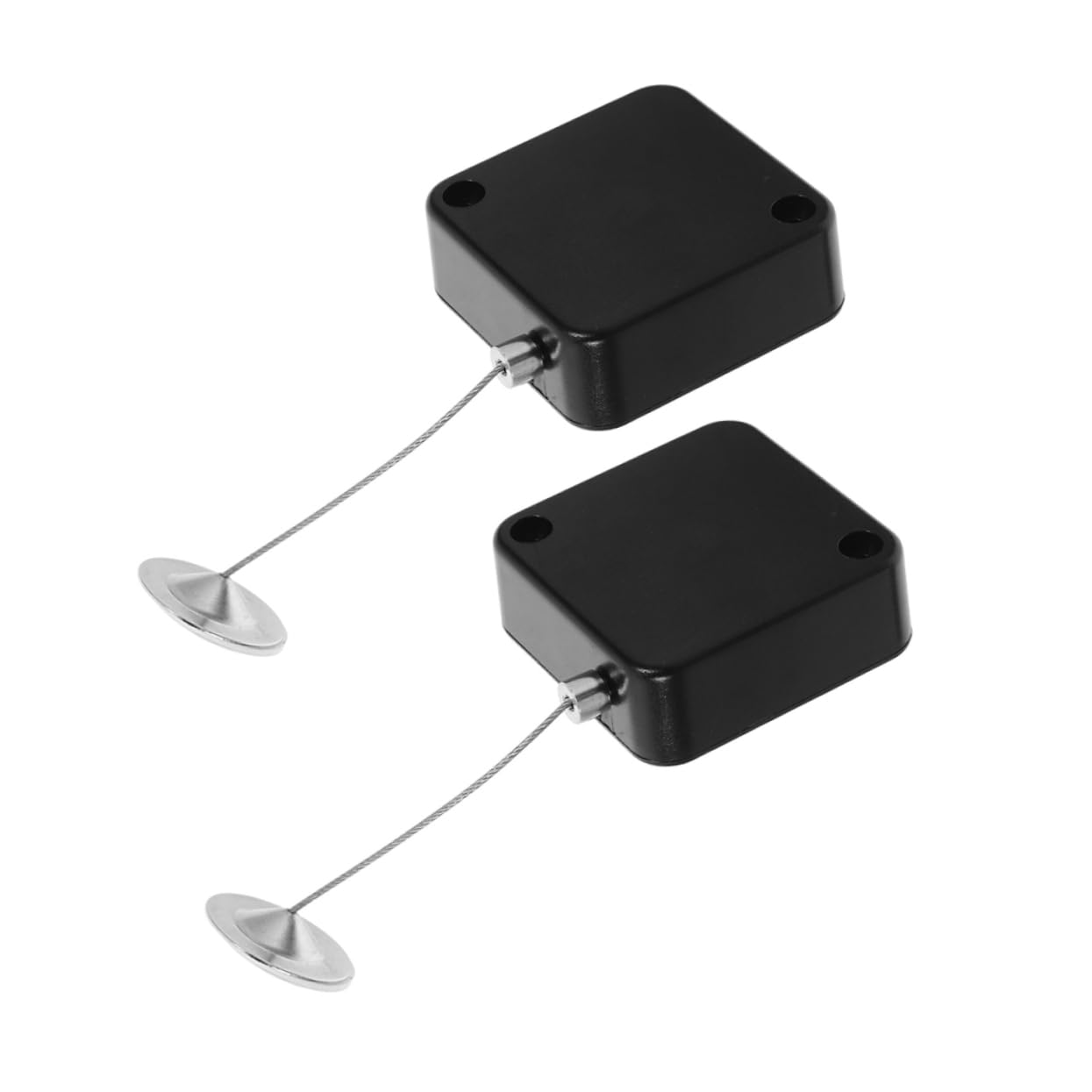 Gadpiparty 2pcs Retractable Tether for Keys Adjustable Locking Leash Clasp  for Security of Remote Controls Tablets Wire with Automatic Retraction for  Retail Displays and Exhibitions - Amazon.com