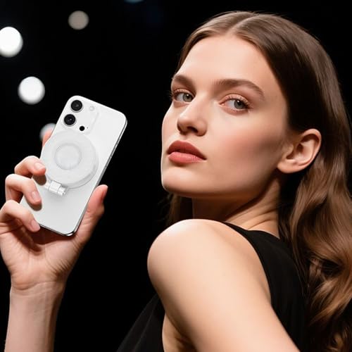 Luz para Selfie para teléfono | Luz LED magnética para teléfono Selfie, Recargable, 3 Modos de Dispositivos, para fotografía, grabación de vlog, cámara de Maquillaje, transmisión en, Viajes - imagen 9
