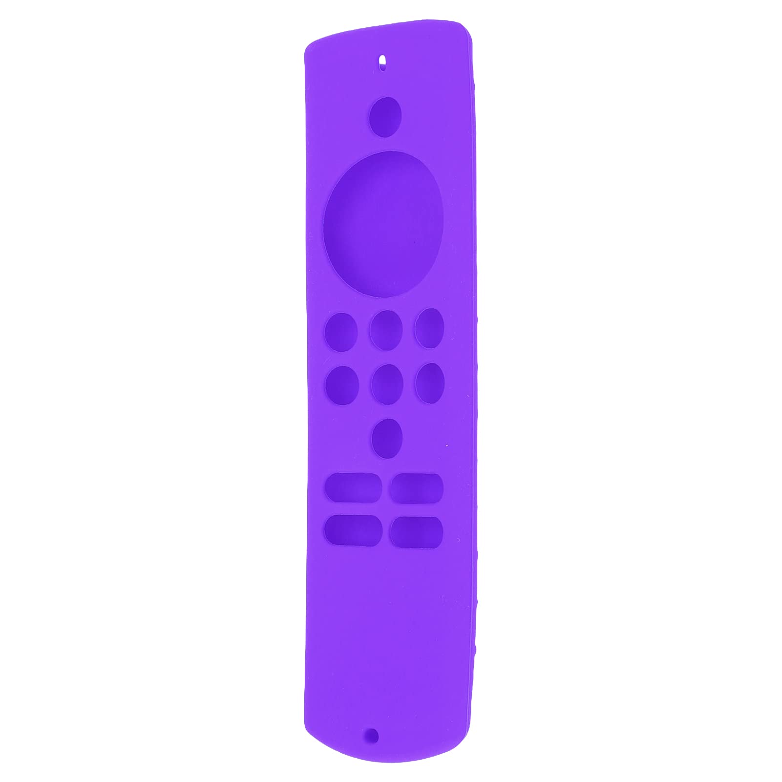 Funda para Mando a Distancia, Funda Protectora para Mando a Distancia, Suave, Antideslizante, a Prueba de Golpes, con Cordón para Fire TV Stick Lite (Conjunto Morado)