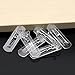 NACX 6mm x 3/4'' Plastic Locking Shelf Pegs Shelf Pings Self-Locking Cabinet Shelf Clips, 50Pcs