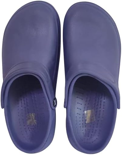 Vitaliya EVA Plastic Hospital Shoe (Dark Blue, XL)