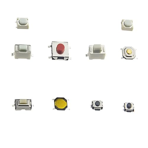 Miniatura 3 de WMYCONGCONG 300 piezas de interruptor de botón táctil micro momentáneo táctil surtido kit para control remoto de coche
