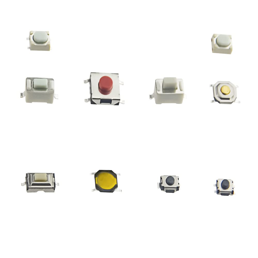 10 pezzi Mini interruttore a pulsante tattile momentaneo PCB di qualità