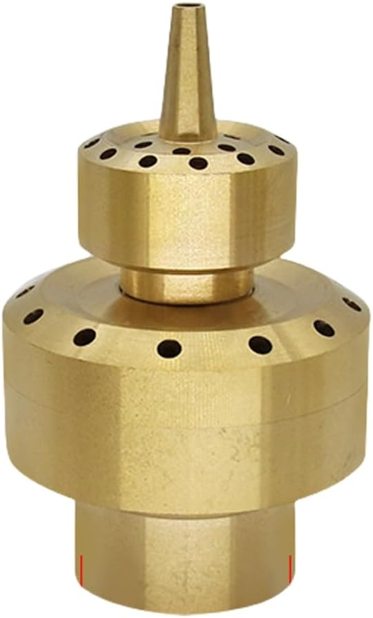 Decorative Outdoor Fountain Sprinkler Head Nozzle Replacement for Yard Landscape