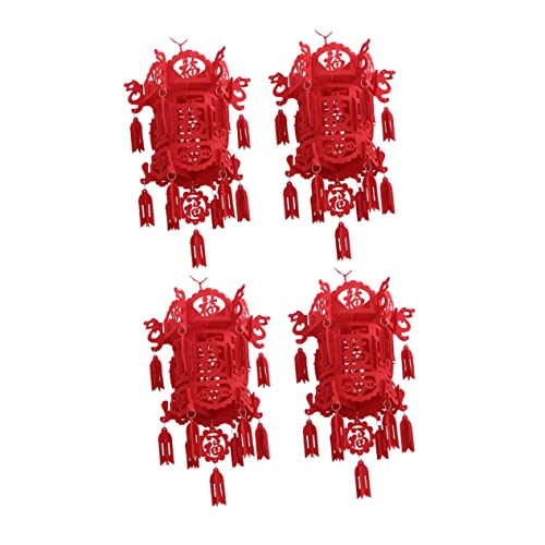 Operitacx 4Stücke Chinesische Laternen Hochwertigem Material Für...