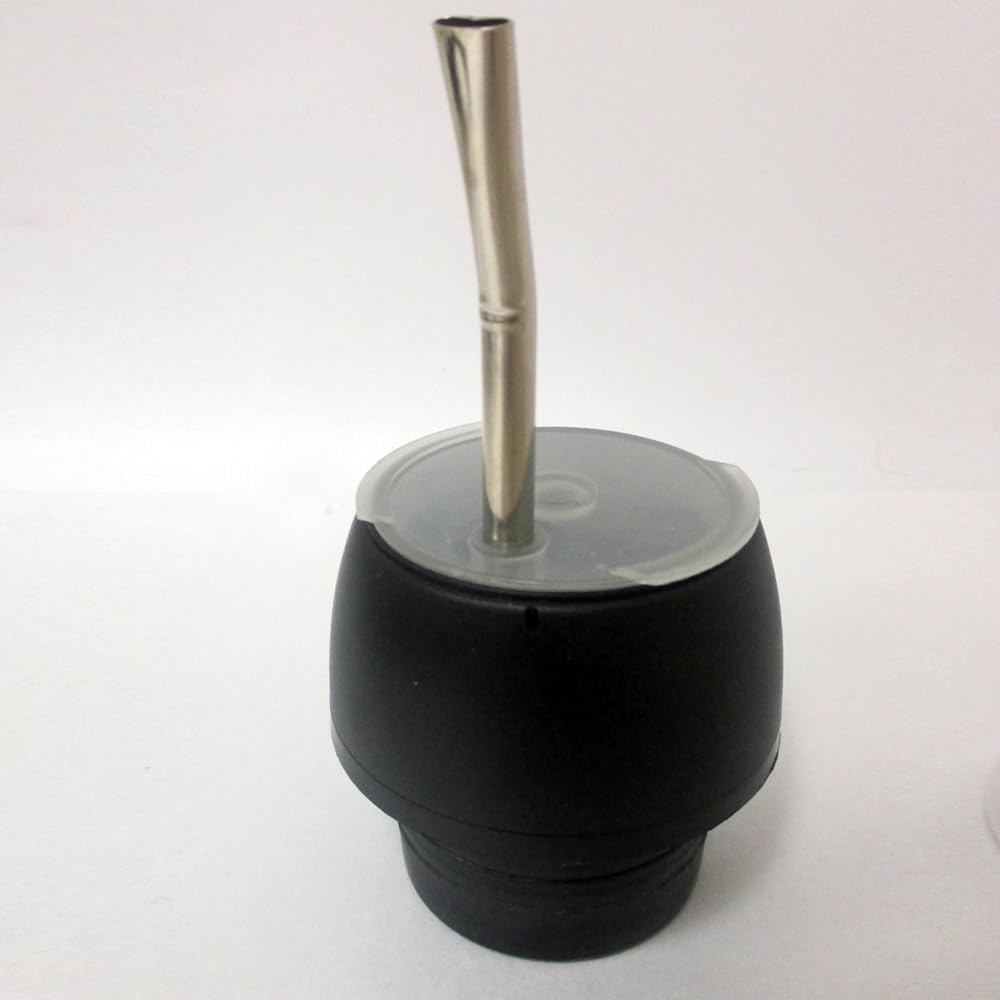 Matelisto Portable Mate Cup Bottle With Straw Bombilla Thermo Keeps Water Warm !
