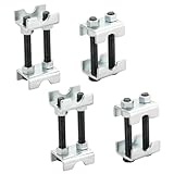 weyleity Coil Spring Spacers 4PCS | 2-Way Adjustable Lift Or Lower Spring Spacer, Coil Spring Compressor Tool Strut Spring Compressor for Cars SUVs Trucks, Spreads or Compresses Coil Springs