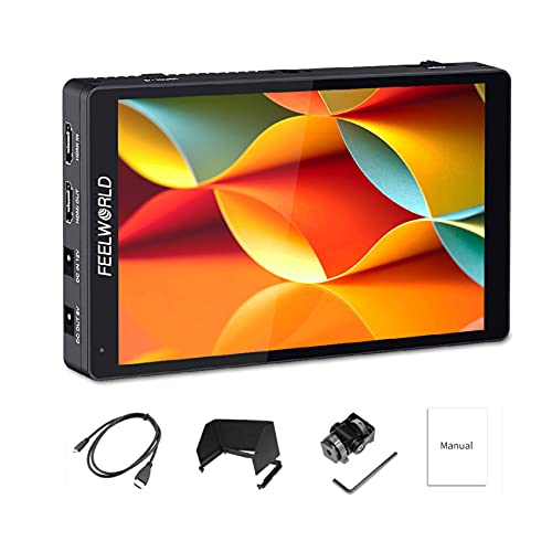 【美品】モニター FEELWORLD F7PRO Amazon | FEELWORLD F7 PRO 7インチ3DLUTタッチスクリーンDSLRカメラ