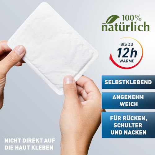 THE HEAT COMPANY Bodywärmer Wärmepflaster Rücken & Nacken - 12h Wärme – Ansicht 2