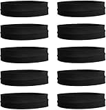 LIGONG 12PCS Stretch Elastic Yoga Headbands Wide Headband Sweatband for Running Yoga Fitness Fashion...