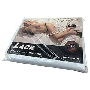 Vinyl Lak Laken – Wit