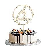 Oh Baby Kuchen Topper, Babyparty Tortendeko, Kuchen Topper Oh Baby, Kuchenstecker Kuchendeko Tortendeko Geburtstagskuchen für Baby Shower