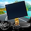 TsuperU 8.4" Uconnect LCD Touch Screen Replacement LA084X01 Digitizer, Touchscreen for Dodge Charger Durango Jeep Cherokee Compass Wrangler Ram Chrysler Radio 4C UAQ/UAS Monitor Navigation System