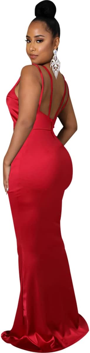 FairyLove Womens Sexy Bridesmaid Formal Evening Gown Dresses Wedding Guest Dress - Image 4