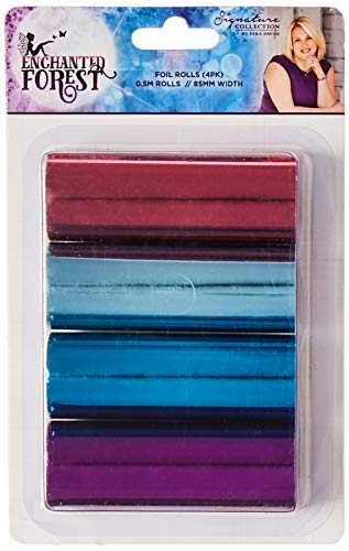 Sara Signature Enchanted Forest (4 pk) Foil Rolls, Assort. Colors