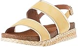 Schuhweite: Medium s.Oliver Damen 5-5-28702-28 Flache Sandale, Yellow, 39 EU