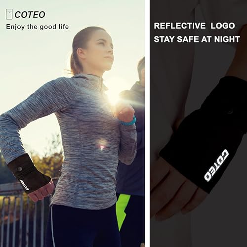 Coteo Arm Band For Phone Running Safety Wrist Wallet Wristband Pouch Bag Cell Phone Holder Iphone Armband For Running Workout Walking Hiking thumb #4