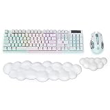 Keyboard Wrist Rest, Memory Foam Wrist Rest for Computer Keyboard, Ergonomic Palm Rest, Wrist Suppor