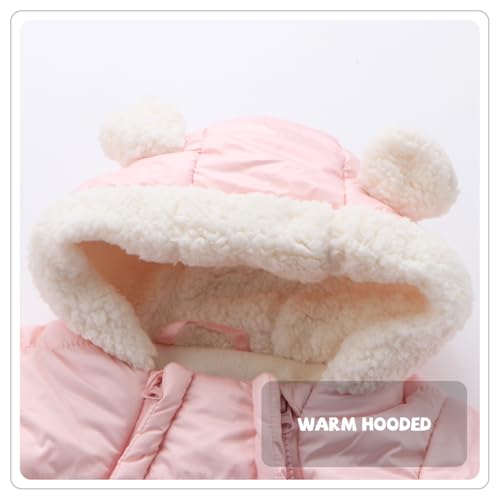 Baby Boy Winter Fleece Snowsuit Jacket Toddler Girl Jumpsuit Warm Snow Suit Coat2