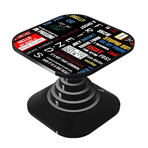 Image of Printed Mobile Finger Grip Holder Works as a Stand, Hand Gripper, Great Product for Selfie & Works as iPhone & Android Phone Stand -Design 248