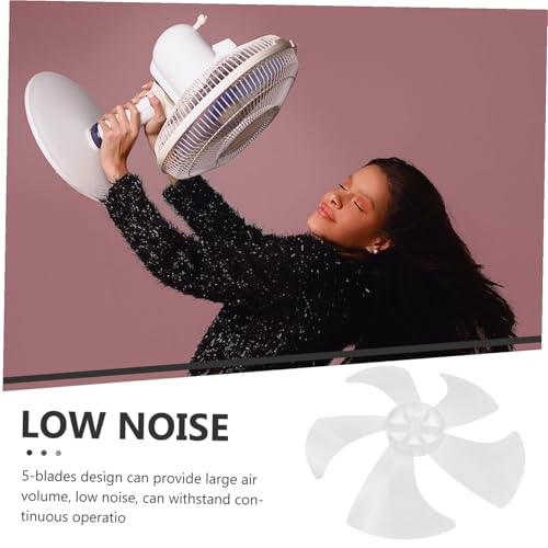 Aspas de gran volumen de aire de 5 hojas plásticas para renovar tu ventilador de piso 5