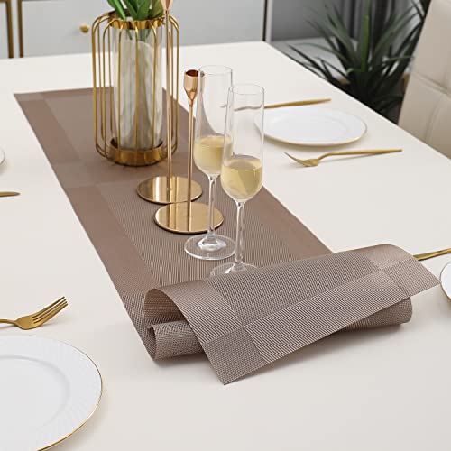 Image of HOKIPO Runner for Dinner and Coffee Table, 30x135 cm (AR4124)