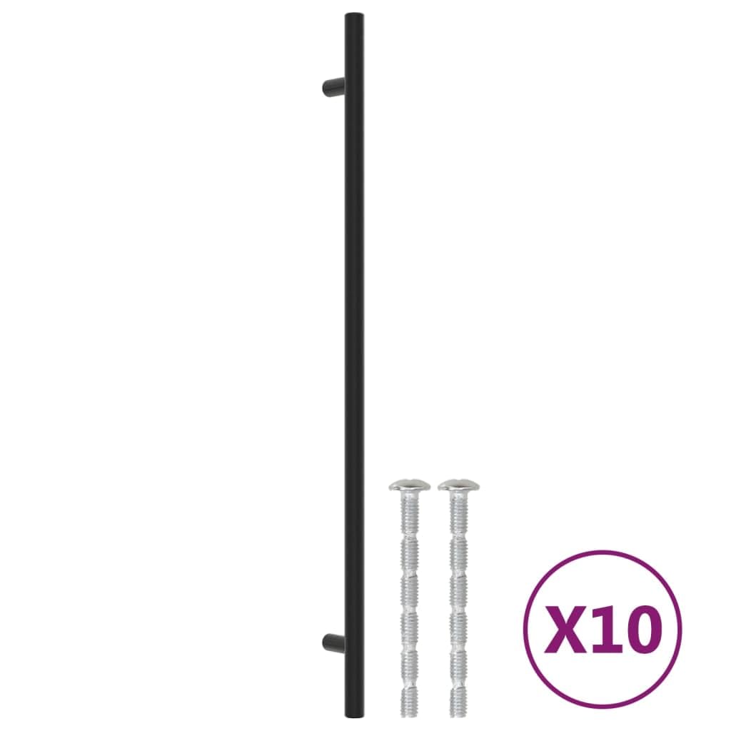 Maniglie per Mobili 20 pz Nere 320 mm in Acciaio Inox,Maniglie Moderne,Maniglie Cassetti,Maniglie per Mobili-3203629