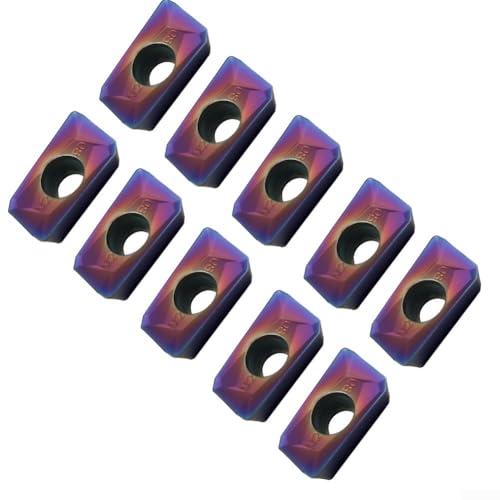 Oniissy APMT1604PDER-M Carbide Milling Cutter Inserts for -Finishing and Finishing, Compatible with BAP 400R, Suitable for Steel Stainless Steel and Iron