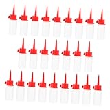 UKCOCO 25 Stück Kunststoffflasche Mit Schmaler Düse Öl-quetschflaschen Aus Pet Nachfüllbare Ölflaschen Als Kunststoff-ölbehälter Für Maschinenbaubetriebe Und Instandhaltungsbranche Leicht