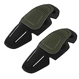 KRYDEX Tactical K3 Combat Knee Pads Protective Knee Pads 1 Pair for Airsoft Hunting Pants(Ranger Green)
