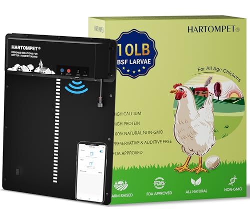 10LB Dried Black Soldier Fly Larvae, Non-GMO & Nutrient-Packed Chicken Feed, Strong Egg Production and Health, Rich in Calcium for Healthy Hens and Ducks, Better Than Dried Mealworms - Image 3